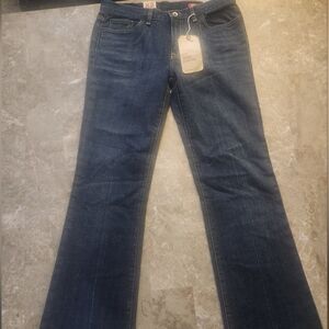 Express Y2K Dark Blue Flare Jeans. Denim Laboratory 2000s Jeans